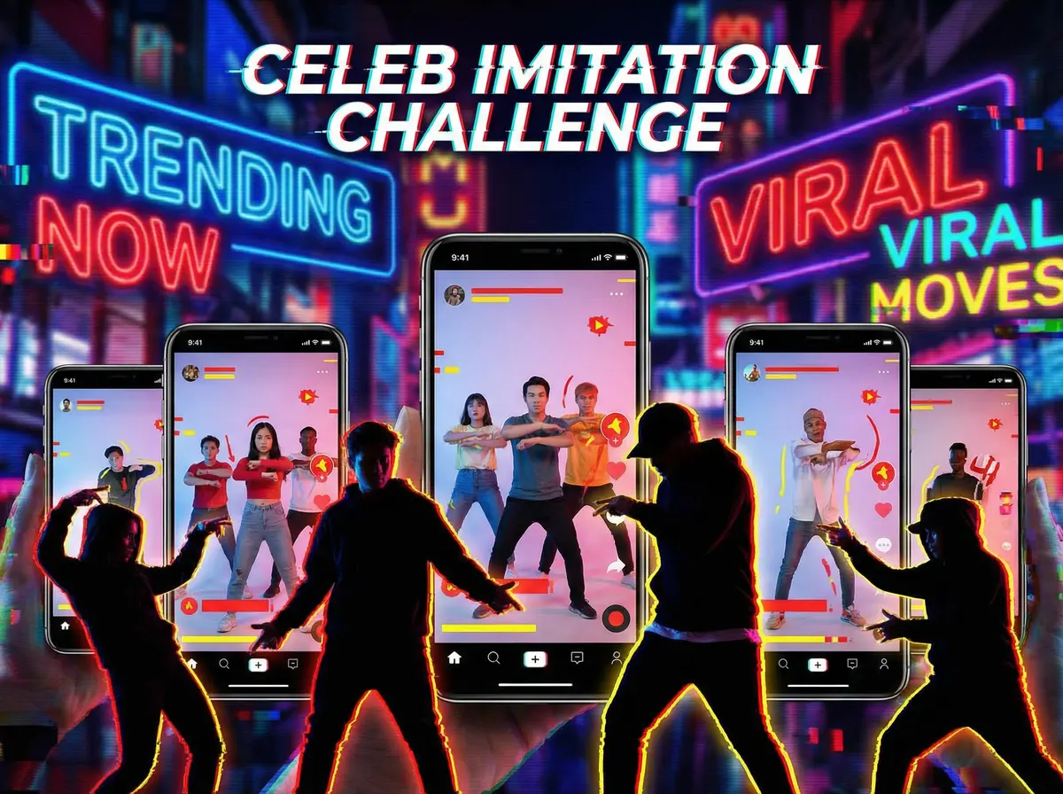 抖音风 - 五一吃瓜 网红明星模仿秀